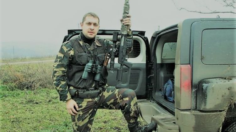 На этом фото, как утверждают, Павел Балов с позывным "Кедр"