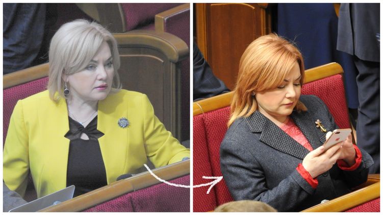 Нардеп Оксана Билозир с новым цветом волос, фото: Аркадий Манн, "Страна"