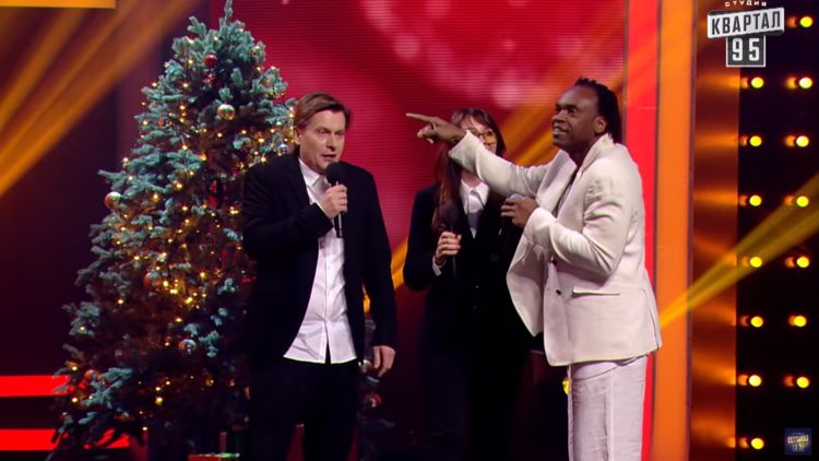 Певец Dr. Alban выступил в шоу "Вечерний квартал"