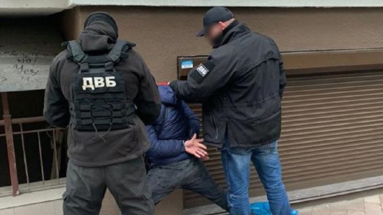 В Киеве стрелка из "ДНР" задержали 25 января. Фото: mvs.gov.ua