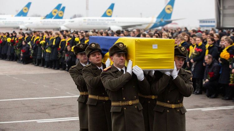 Украина похоронила своих погибших, Фото: Офис президента