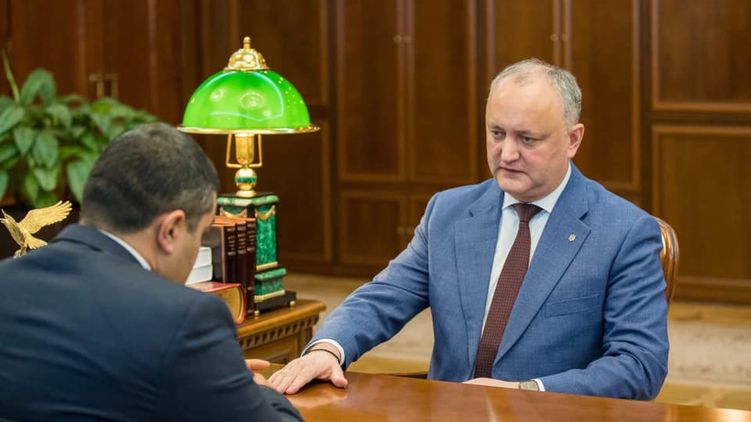 Игорь Додон. Фото: Facebook/ Igor Dodon