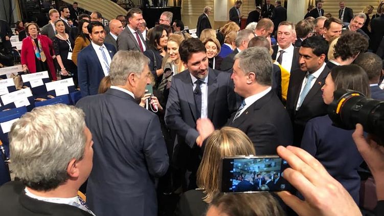 Порошенко на Мюнхенской конференции. Фото: Facebook/ svyatoslav.tsegolko