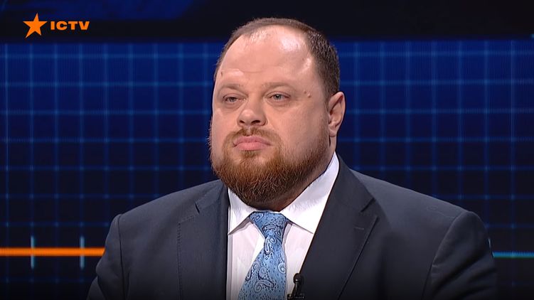 Руслан Стефанчук. Скриншот: YouTube/ Свобода слова на ICTV