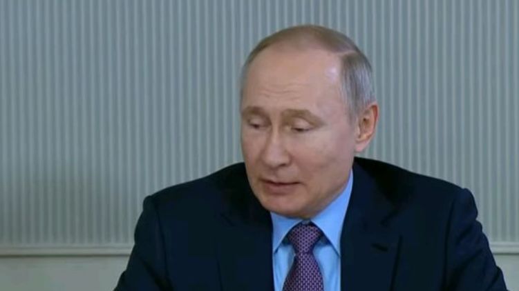 Владимир Путин. Скриншот из видео 