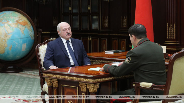 Александр Лукашенко встретился с председателем КГБ Валерием Вакульчиком. Фото: belta.by