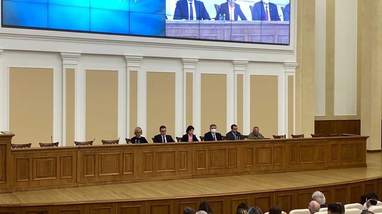 Арсен Аваков на совещании в Офисе генпрокурора. Фото: Facebook