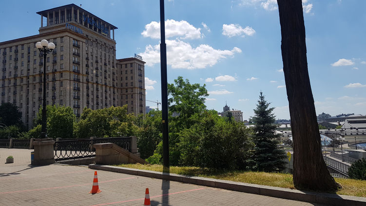 Место гибели беркутовца Симисюка. Фото "Страна"