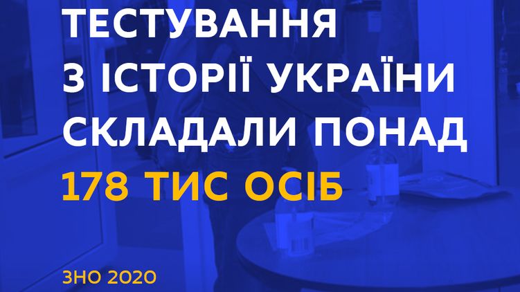 9 июля в Украине прошло тестирование в рамках ВНО по истории страны, фото: mon.gov.ua