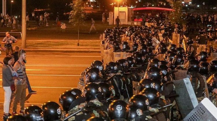 Протесты в Минске. Фото: Медиазона