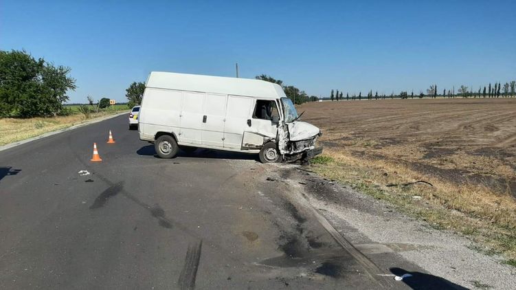 ДТП в Скадовске, фото: Нацполиция