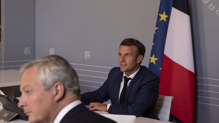 Макрон поддержал протесты в Беларуси. Фото: Twitter/ Emmanuel Macron