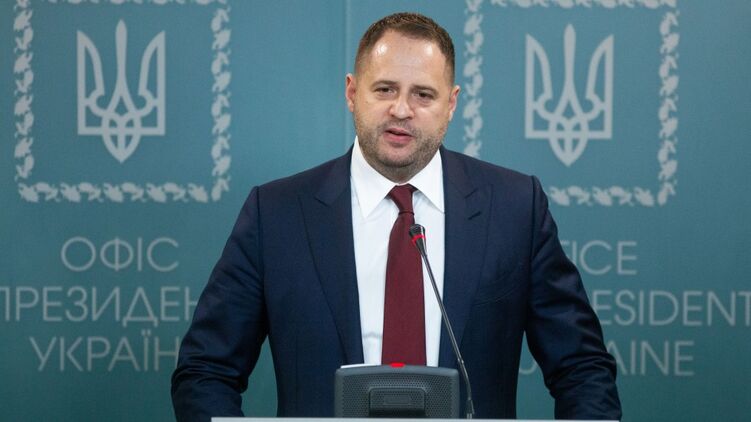 Ермак произносил общие фразы о необходимости мира. Фото: Офис президента