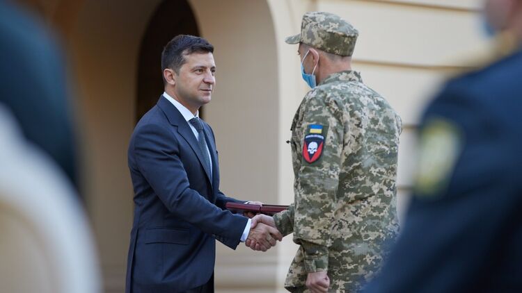 Владимир Зеленский уже поздравил военных в Киеве. Фото: president.gov.ua
