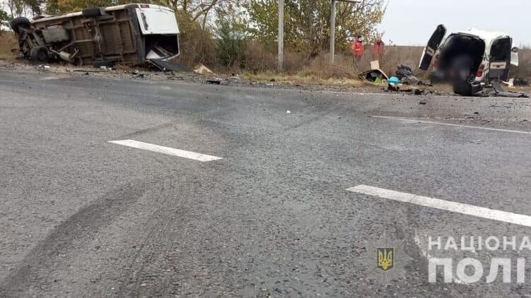 В Одесской области двое человек погибли в ДТП. Фото: Нацполиция