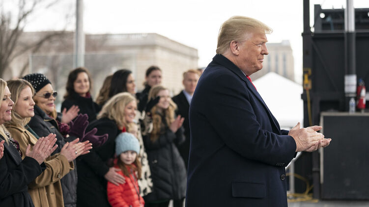 Дональд Трамп снова усомнился в результатах Байдена на выборах. Фото: Flickr