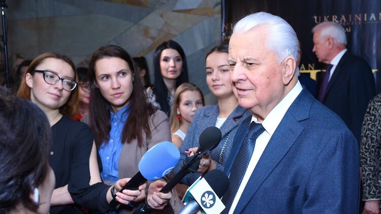 Кравчук тоже участвует в разработке плана. Фото: Facebook/ 1leonidkravchuk
