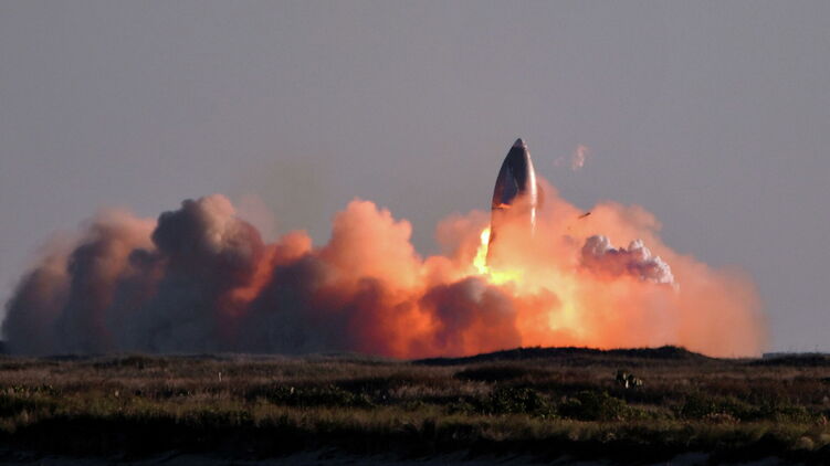 Это уже девятый прототип ракеты. Фото: SpaceX
