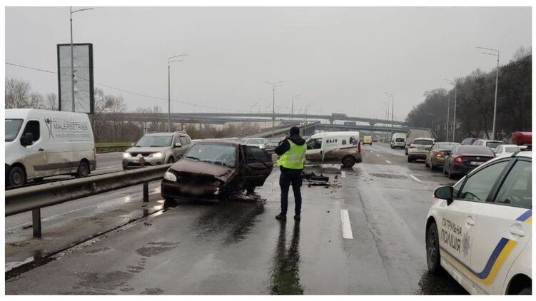 ДТП произошло во вторник утром. Фото: Патрульная полиция