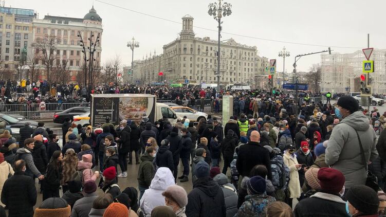 Акции в поддержку Навального должны пройти в России 31 января. Фото: "Страна"