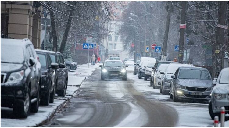 В субботу в Киеве будет снежно. Фото: Страна