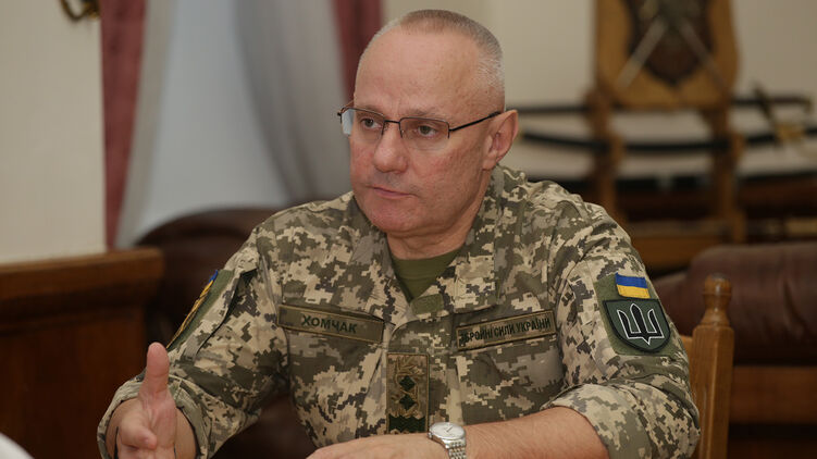 Руслан Хомчак заявил, что обстановка отслеживается. Фото: mil.gov.ua