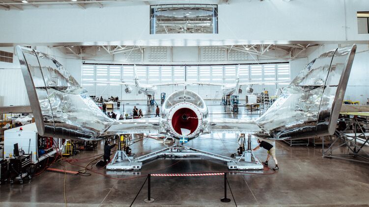 Virgin Galactic успешно испытало свой космический корабль. Фото: facebook.com/VirginGalactic 