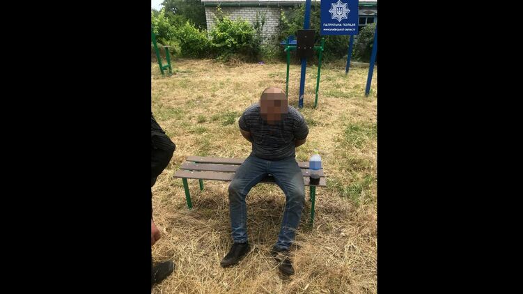 Проходить освидетельствование на опьянение водитель отказался. Фото: Facebook/ mykolaivpolice