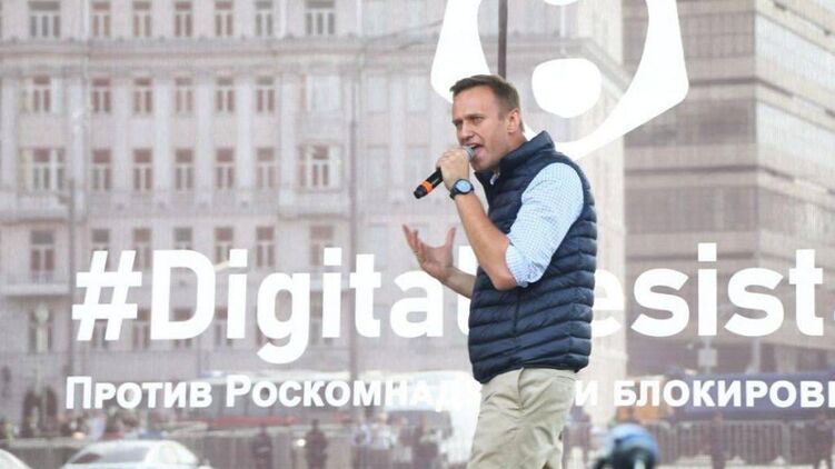Навальный обиделся на технических гигантов. Фото: Facebook/ navalny