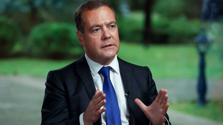 Дмитрий Медведев обвиняет власти Украины, фото Екатерина Штукина/POOL/ТАСС