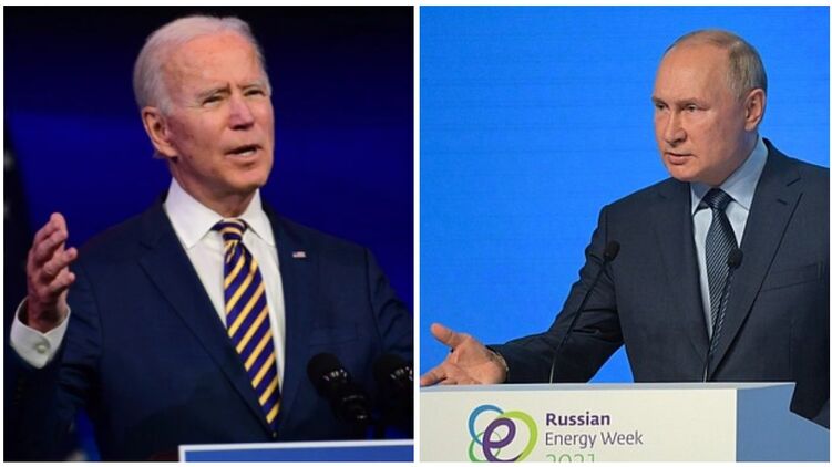 Байден и Путин могут встретится до конца года. Коллаж: "Страна"