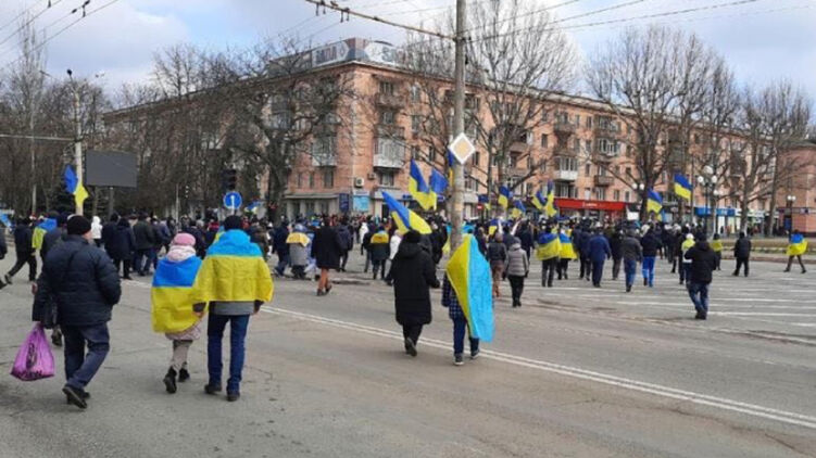 Митинг в Херсоне