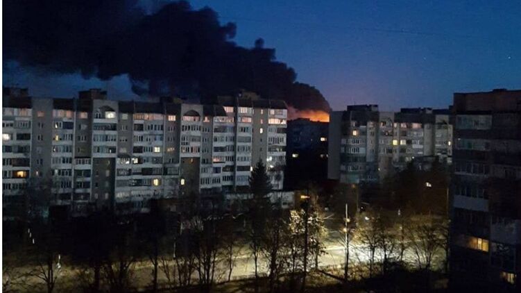 На днях по Луцку тоже ударили вражескими ракетами