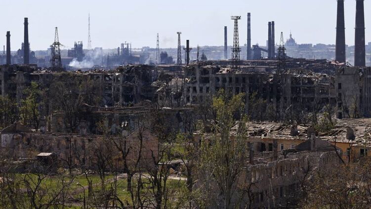 Завод "Азовсталь" в Мариуполе