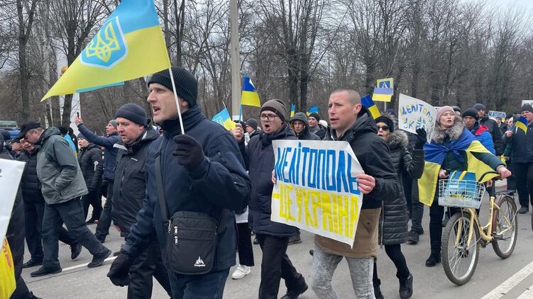 Мелитополь находится в российской оккупации