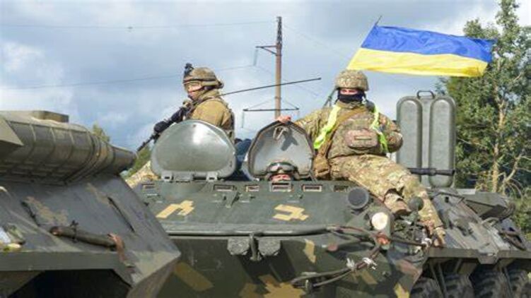 Украинские военные противодействуют России