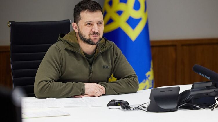 Зеленский сказал, что война может закончиться до конца года при регулярных поставках западного оружия. Фото: Офіс президента