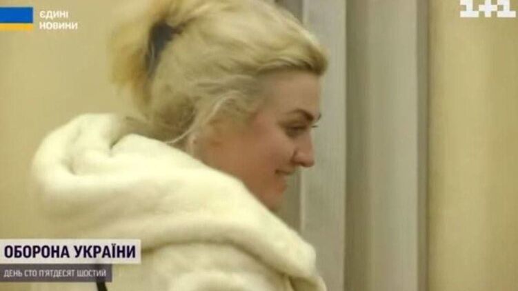 Обвиненная в госизмене Алла Душкина вышла под залог. Скриншот из видео