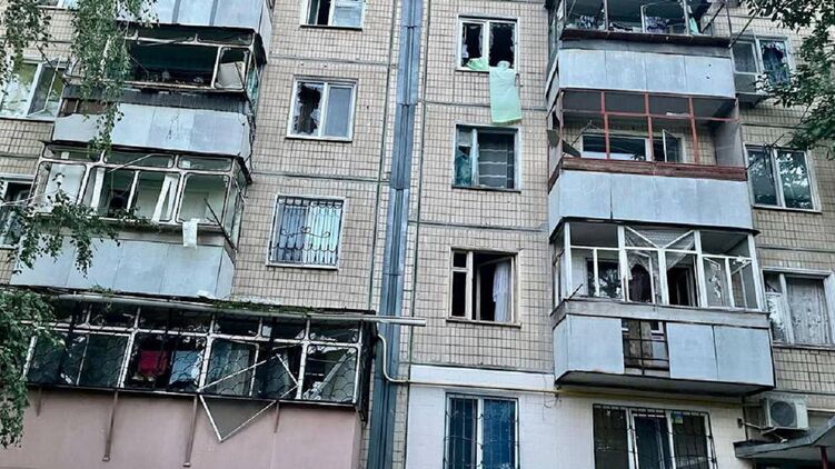 Последствия обстрела Днепропетровской области. Фото: Телеграм-канал Валентина Резниченко