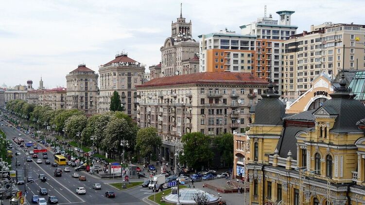 Работники компаний в центре Киева на следующей неделе будут работать дистанционно. Фото: slovoidilo.ua