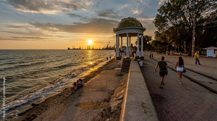 Набережная Бердянска. Фото: berd.ua