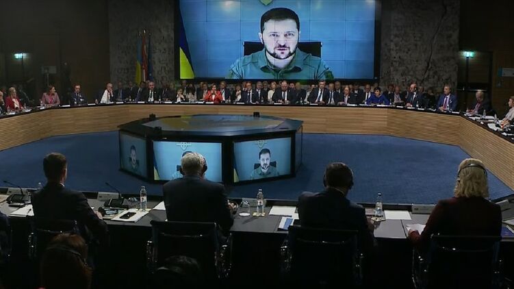 Владимир Зеленский выступил на саммите Крымской платформы. Скриншот из видео