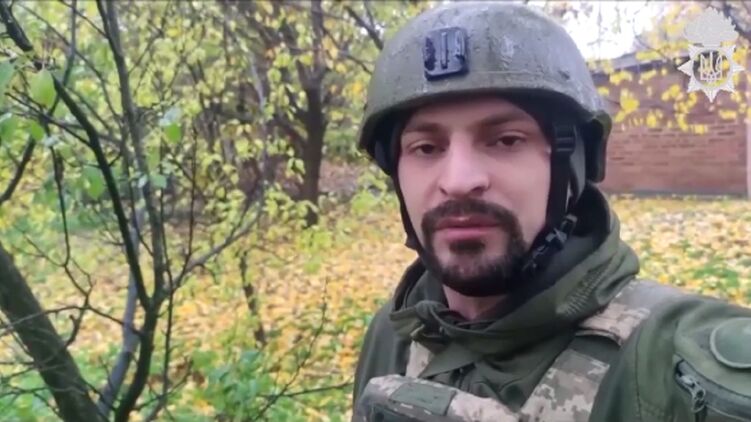 Нацгвардейцы держат оборону Белогоровки Луганской области. Скриншот видео