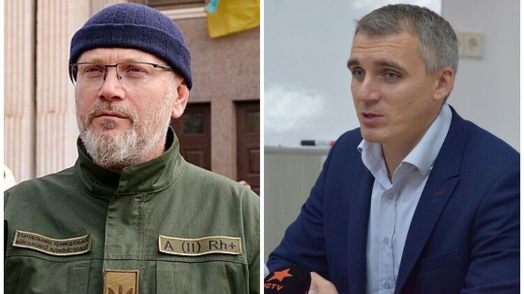 Александр Вилкул и Александр Сенкевич. Коллаж "Страны"