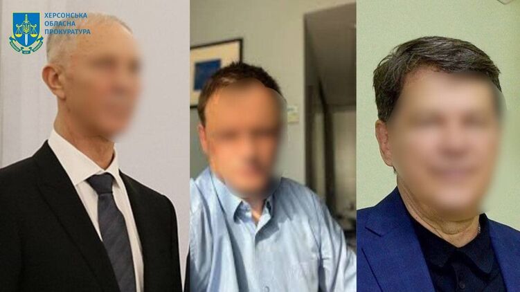 Трех представителей оккупационных "властей" Херсонской области собираются судить в Украине. Фото: Facebook