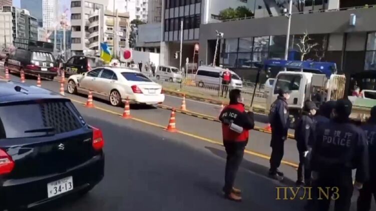 Мітинг у Токіо. Скріншот відео
