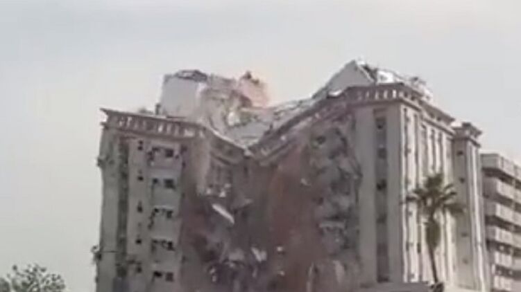 Землетрясение стало одним из самых разрушительных. Скриншот из видео