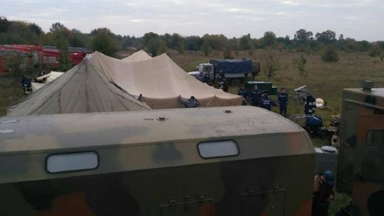 Для тушения пожара в Калиновке брошены силы ГосЧС Фото: dsns.gov.ua